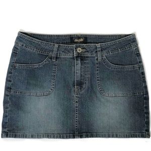 Women’s ANGELS Denim Blue Jean Mini Skirt